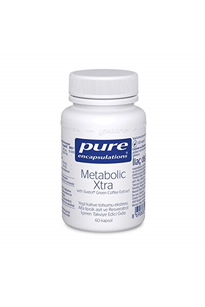 Pure Encapsulations Metabolic Xtra With Green Coffee 60 Kapsül