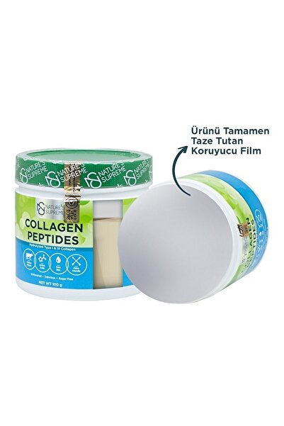 Nature's Supreme Collagen Peptides Powder 100 gr Aromasız
