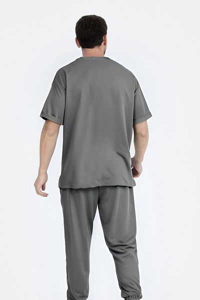 CMZ COLLECTİON Men's Crew Neck Summer Pajamas Set