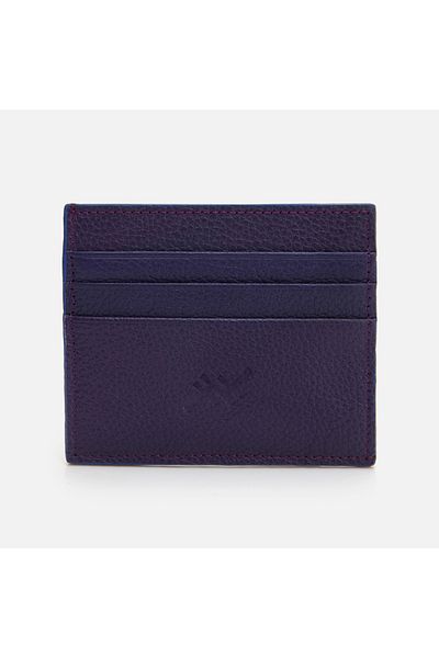 Hotiç Genuine Leather Purple Men's Wallet