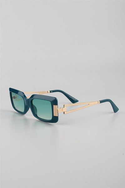 La Viva Green Matte UV400 Women's Sunglasses - 24LVS3304R05615065