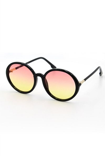 La Viva Uv400 Black Pink Women's Sunglasses - lv2086r004615070