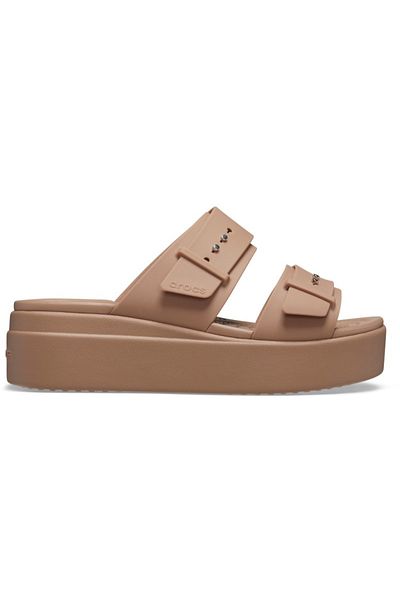 Crocs Γυναικείες παντόφλες Brooklyn Buckle Lowwdg
