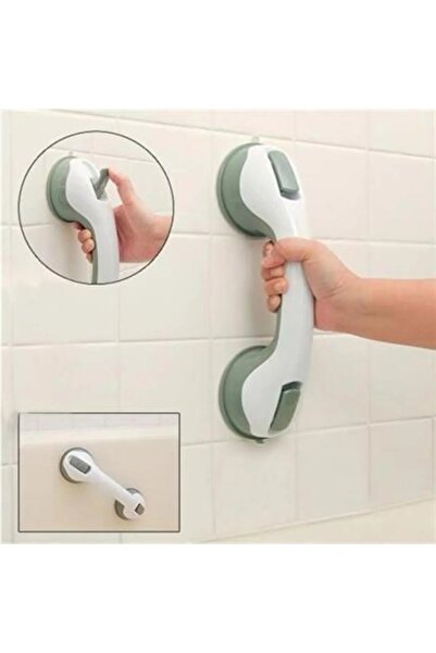 BEYZANA Düşme Ve Kayma Önleyici Banyo Tuvalet Vantuzlu Kilitli Tutacak
