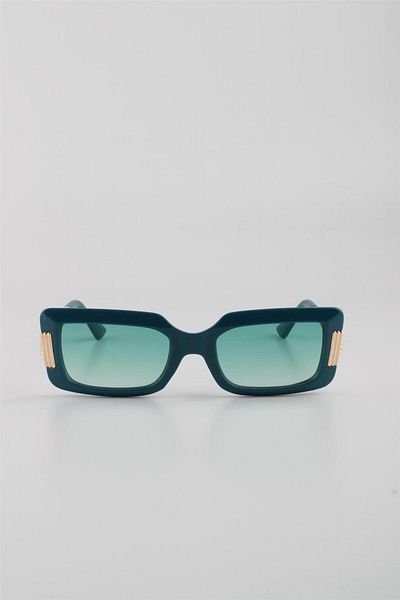 La Viva Green Matte UV400 Women's Sunglasses - 24LVS3304R05615065