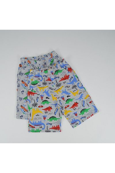 Kidiba Patterned 2-9 Years 2-Piece Capri