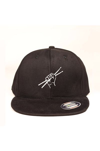 T-FUNNY Hip-Hop Trucker Hat - Drummer Stick Design