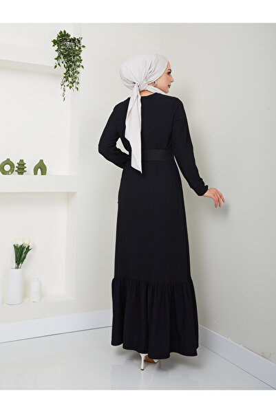 VOLT CLOTHİNG Γυναικεία φούστα Frilly Crew λαιμόζωνη φόρεμα