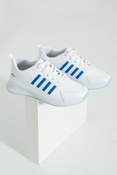 İnan Ayakkabı Insports White Casual Sneakers (3CM SOLE)