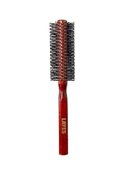 Layes Professional Pink Shower Comb Fireproof Hair Blow Brush