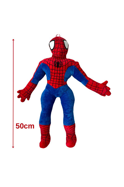 Neslico Spiderman Örümcek Adam Peluş Oyuncak 50cm
