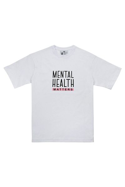 Dogo Tricou alb vegan unisex - Design Mental Health Matters