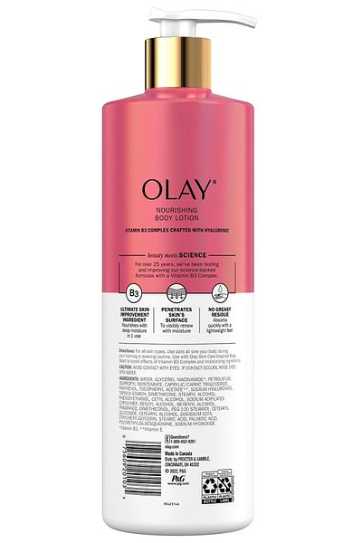 OLAY لوشن الجسم بالهيالورونيك وفيتامين ب3 502 مل