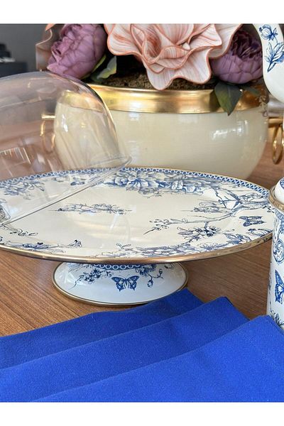 MD MİMOZA DEKOR Blue Life Enamel - 5 Piece Kitchen Set