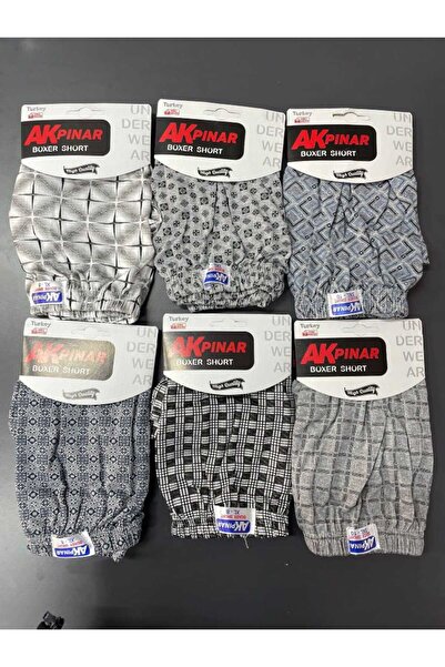 PATRON Akpınar Pamuklu Empirme Boxer 6'lı