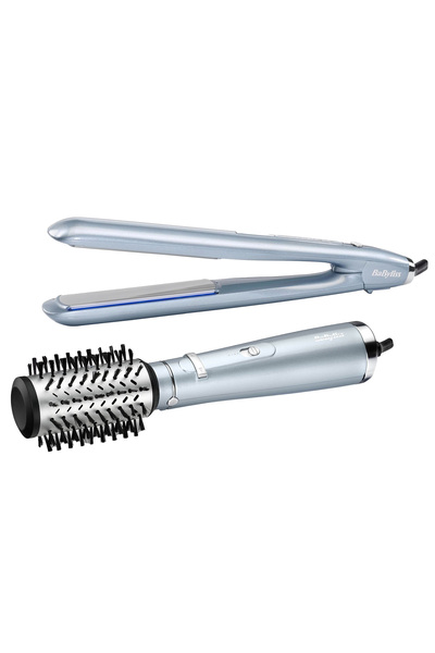 BABYLİSS Hydro-Fusion ST573E Saç Düzleştirici ve AS773E Döner Başlıklı Saç Şe...
