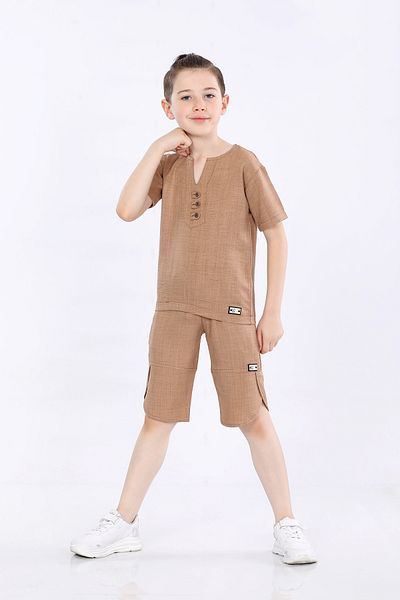 MORNIO طقم صيفي مكون من قطعتين تي شيرت وشورت للأولاد من صوفيا MRN5104755