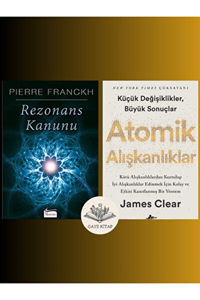 Koridor Yayıncılık Rezonans Kanunu ve Atomik Alışkanlıklar ( 2 Kitap Set )
