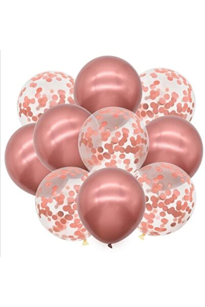 DÜVENCİ TİCARET KONFETİLİ BALON 10 LU
