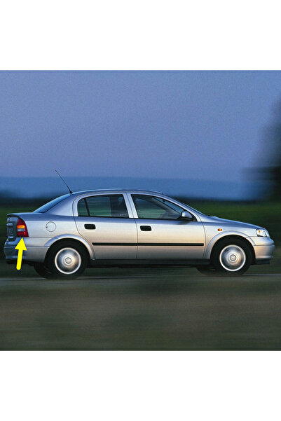 Bisra Opel Astra G Sedan 1998-2004 Sağ Arka Stop Fren Lambası Sarı Sinyalli