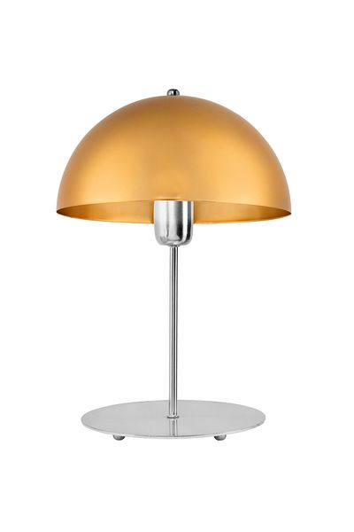 AG LightDesign Gold Metal Mushroom Lampshade Modern Bedroom Living Room Table And Night Lamp