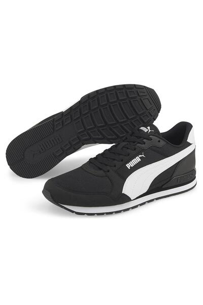 Puma Black - St Runner V3 Mesh Black- White