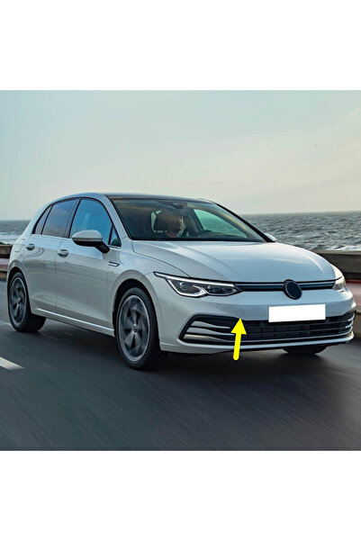 Bisra VW Golf 8 2020-2023 Ön Tampon Çeki Çekme Demiri Kapağı 5H0807241