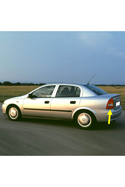 Bisra Opel Astra G Sedan 1998-2004 Sol Arka Stop Fren Lambası Sarı Sinyalli