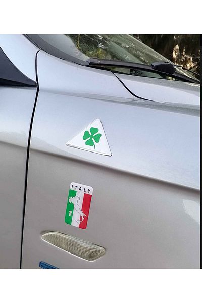 Fatih Phoenix Sticker - Italy Flag Drop Logo