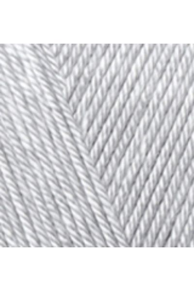 Alize Diva 168 K.- 100 gr.White Hand Knitting Yarn