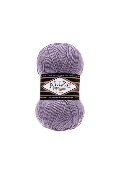 Alize 5 τεμάχια Alize Superlana Classic 257 Λεβάντα