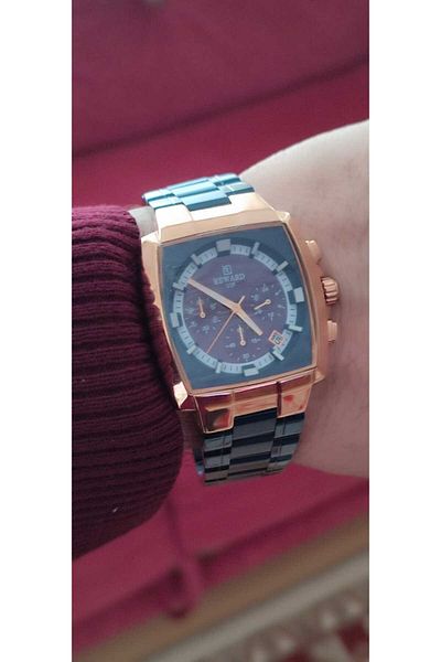 Reward Steel Case Men's Wristwatch Functional 1990