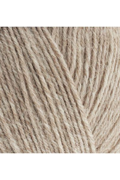 Alize Superwash Comfort 207 - Light Brown Wool Knitting Yarn 100 Gr