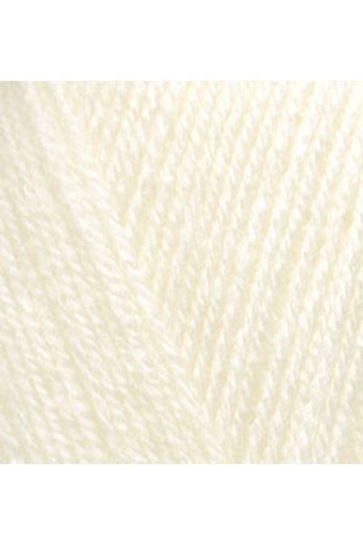 Alize 100 Gr Şekerim Bebe - 1 Cream Anti-pilling Hand Knitting Thread