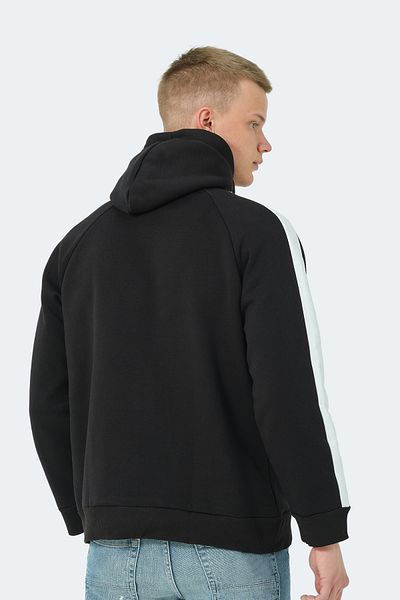 Slazenger Мъжки суитшърт KLEMENT IN в черен цвят