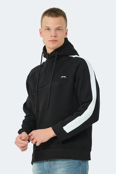 Slazenger Мъжки суитшърт KLEMENT IN в черен цвят