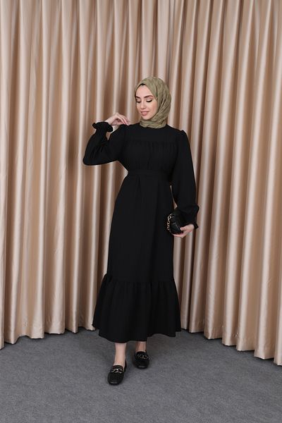 HB MODA COLLECTİON Μουσουλμανικό φόρεμα με μανίκια