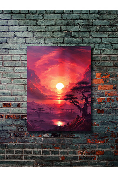 ZNC Χάρτινη αφίσα με θέμα τη φύση - Τέχνη τοίχου ειδικής σχεδίασης