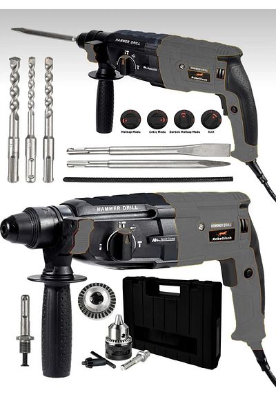 Rebellisch Germany Trimming Scissors Perfect Series Drill 9400wf 9j Copper Winding Crusher Perforator Hilti Set with X5 Tips