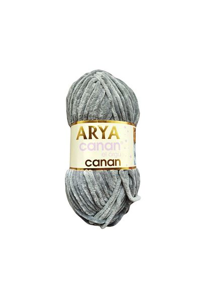 canan Arya Rope Gray Velvet Braid (ARY-022)