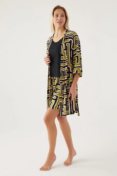 Pierre Cardin Σετ γυναικεία σορτς πιτζάμες 3 τεμαχίων New Season με ρόμπα