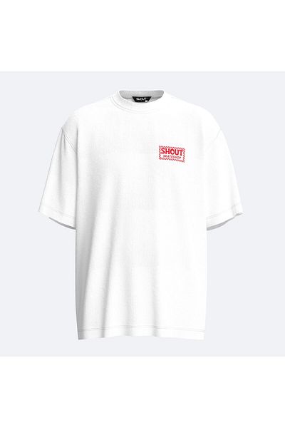 Shout Μπλουζάκι Unisex Oversize Skate Shop