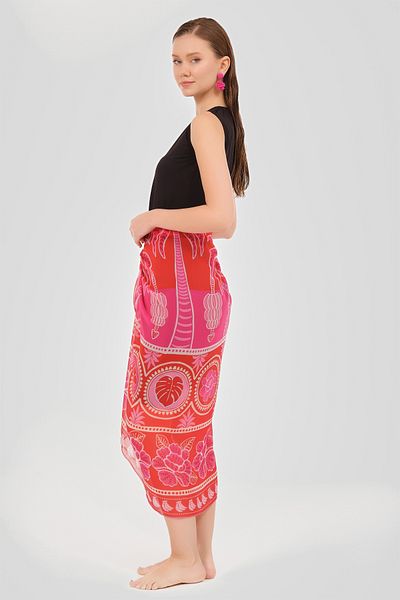 ALFASA Patterned Skirt Pareo