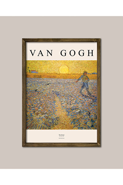 Vetro Design Pictură în cadru din lemn de Van Gogh - Semănătorul