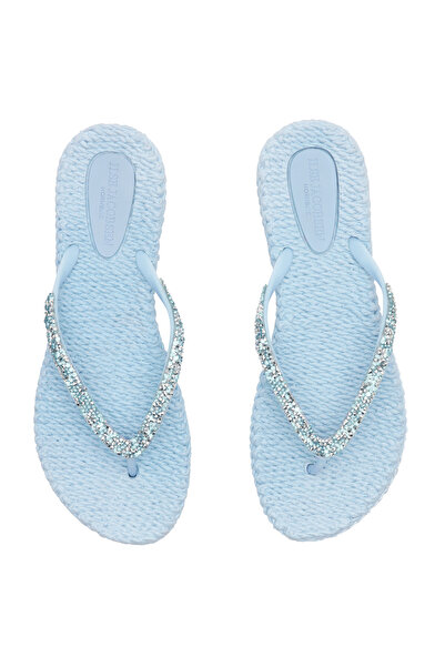 Ilse Jacobsen BLUE BELL CHERFUL03G -MAVİ TAŞLI PARMAK ARASI TERLİK