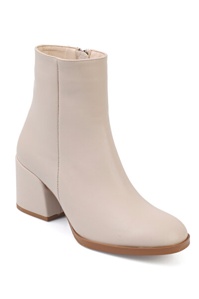 Capone Outfitters Γυναικείες μπότες με στρογγυλό φερμουάρ