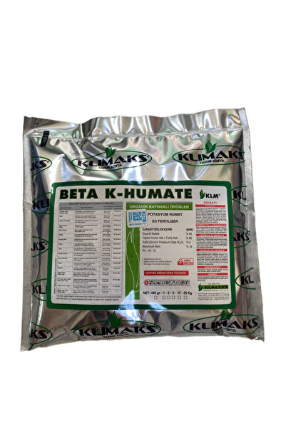 KLİMAKS KLIMAKS BETA K-HUMATE POTASYUM GÜBRE 450 GR
