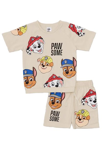 Next Baby Următorul set de pantaloni scurți de sus și de jos Paw Patrol