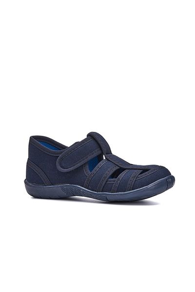 Allyup Άνετα παιδικά παπούτσια από λινό Navy Blue