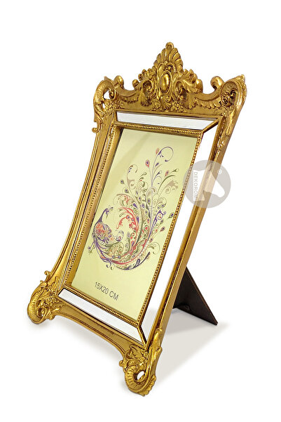 Dekoromi Dekoratif Sadrazam Fotoğraf Çerçevesi Gold (31x23cm)